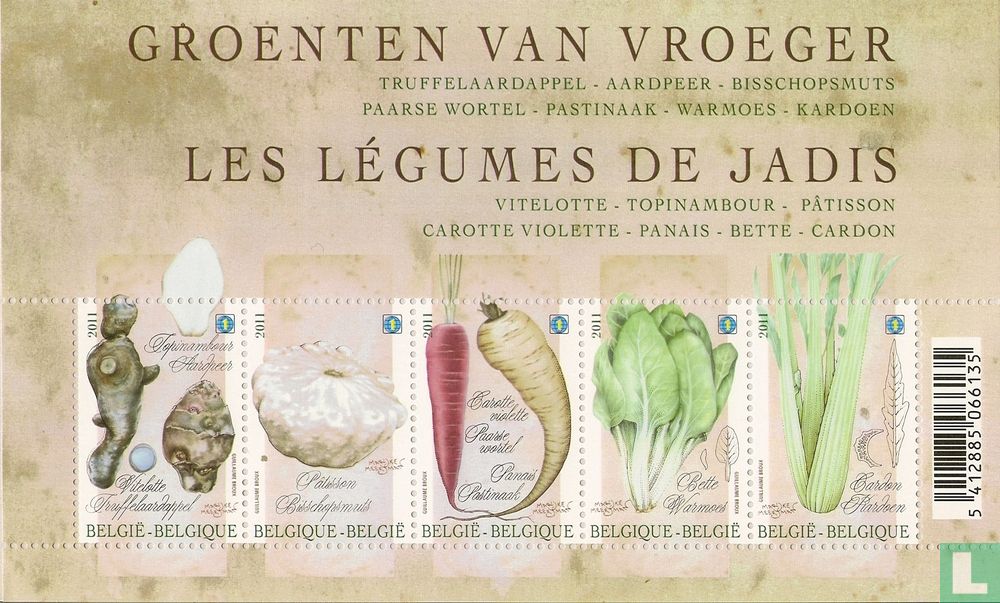 Les légumes de jadis