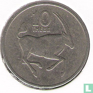 Botswana 10 thebe 1977