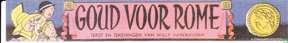 Goud voor Rome
