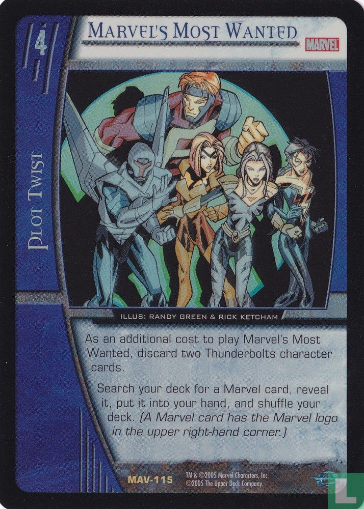 Marvel's Most Wanted 