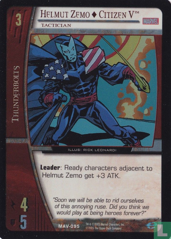 Helmut Zemo # Citizen V