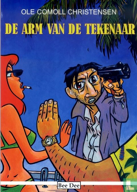De arm van de tekenaar