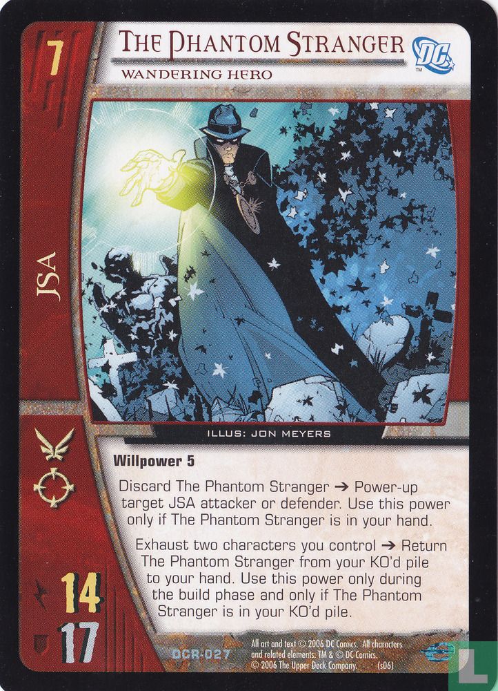 The Phantom Stranger, Wandering Hero