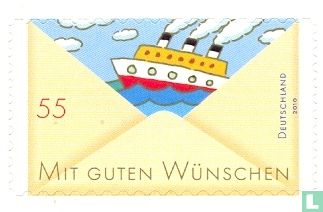 Greeting stamps