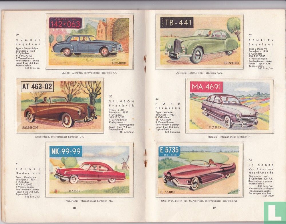 Uit welk land komt die auto 1 (1953) - Auto-encyclopaedie voor de jeugd