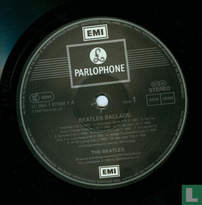 The Beatles Ballads