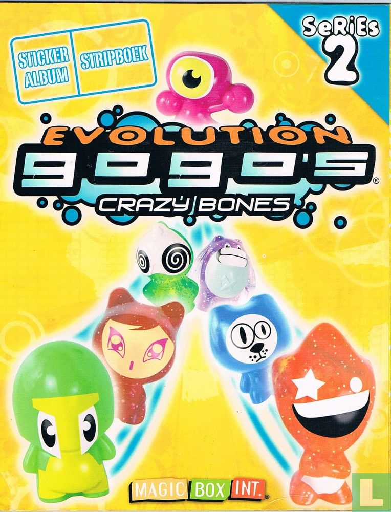 Gogo's Crazy Bones Series 2 Evolution Lot #2 Single Figures Drop Down Menu 