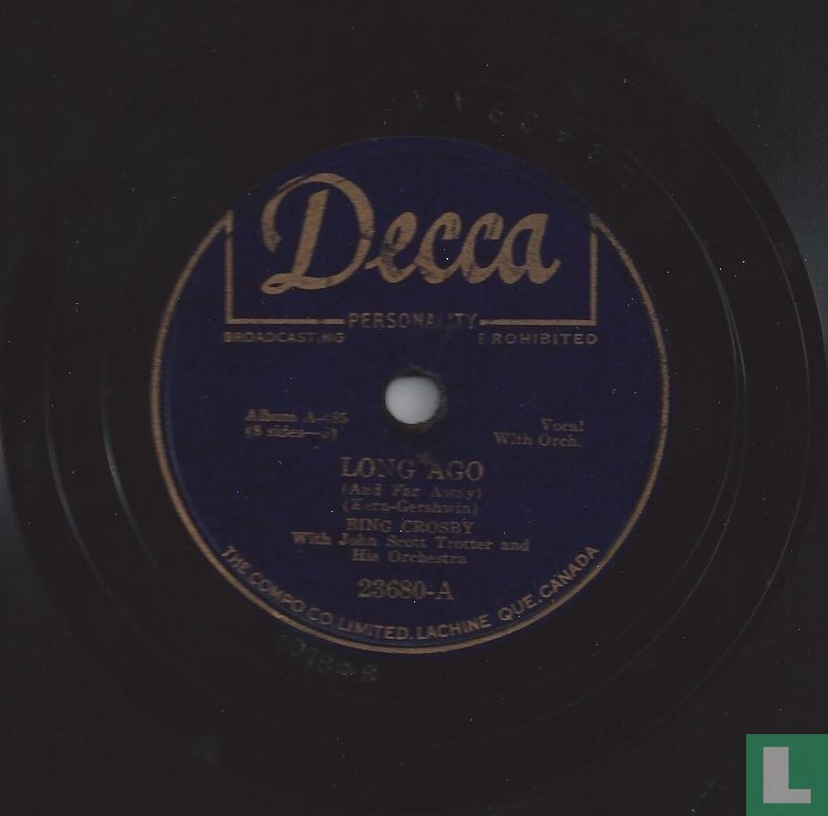 Long Ago (And Far Away)