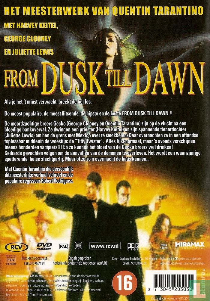 From Dusk Dawn DVD 1 - DVD -