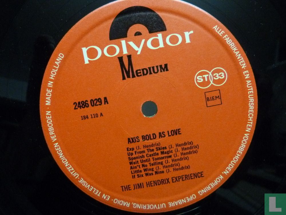 Axis: Bold as love
