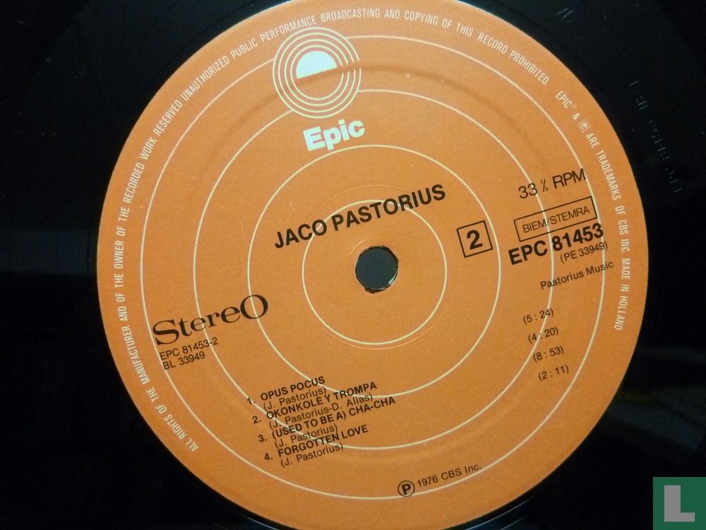 Jaco Pastorius