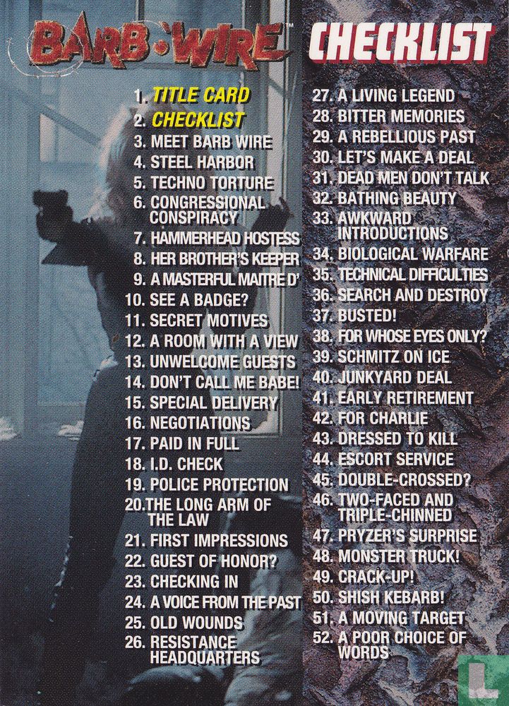 Checklist