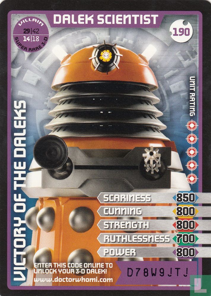 Dalek Scientist