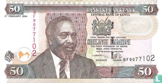 Kenia 50 Shilingi