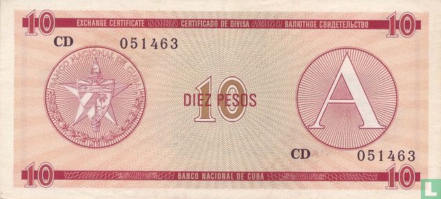 Cuba 10 Pesos