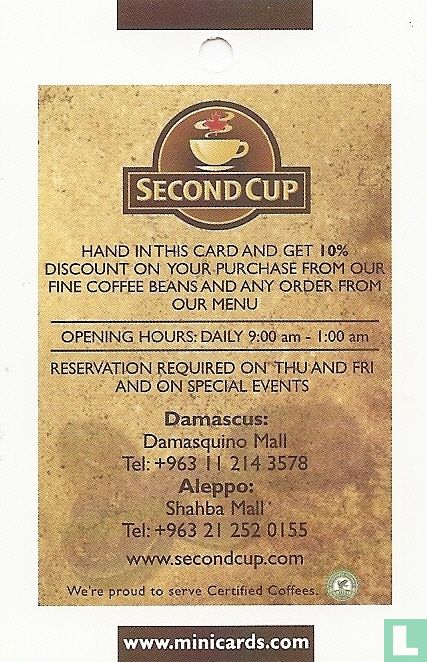Second Cup