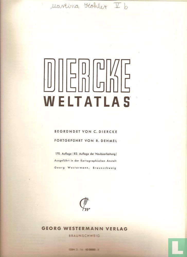 Diercke Weltatlas