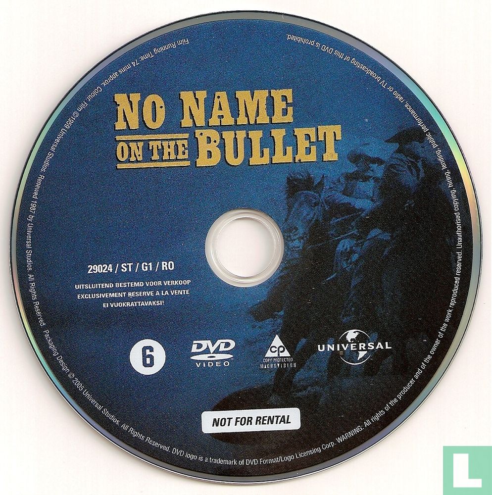 No Name On The Bullet