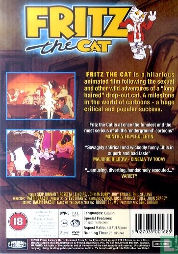Fritz the Cat DVD 1 (2001) - DVD - LastDodo