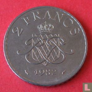 Monaco 2 francs 1982