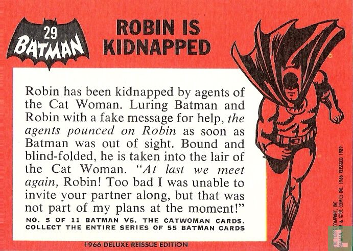 Robin is Kidnapped
