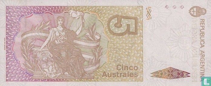 Argentine 5 Australes