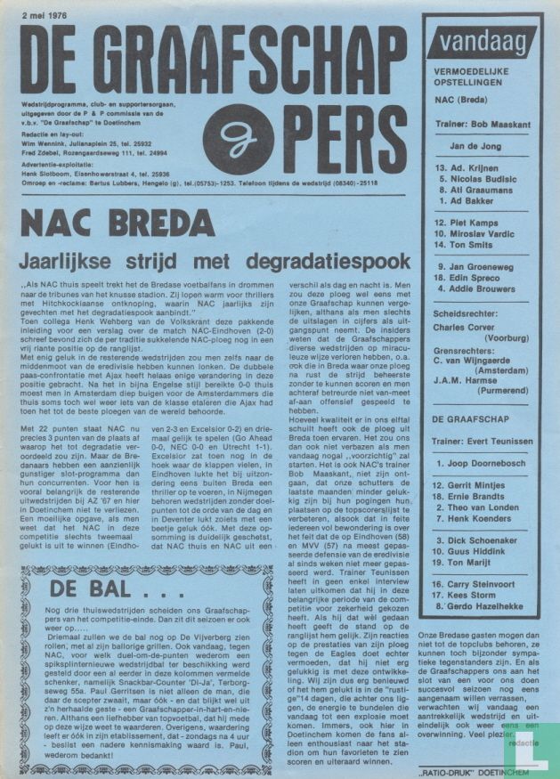 De Graafschap - NAC