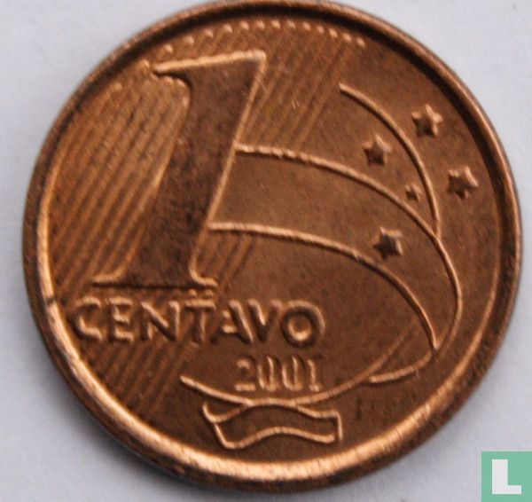 Brazil 1 centavo 2001