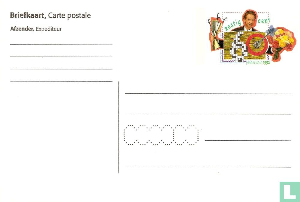 "Quizmaster" Postkarte