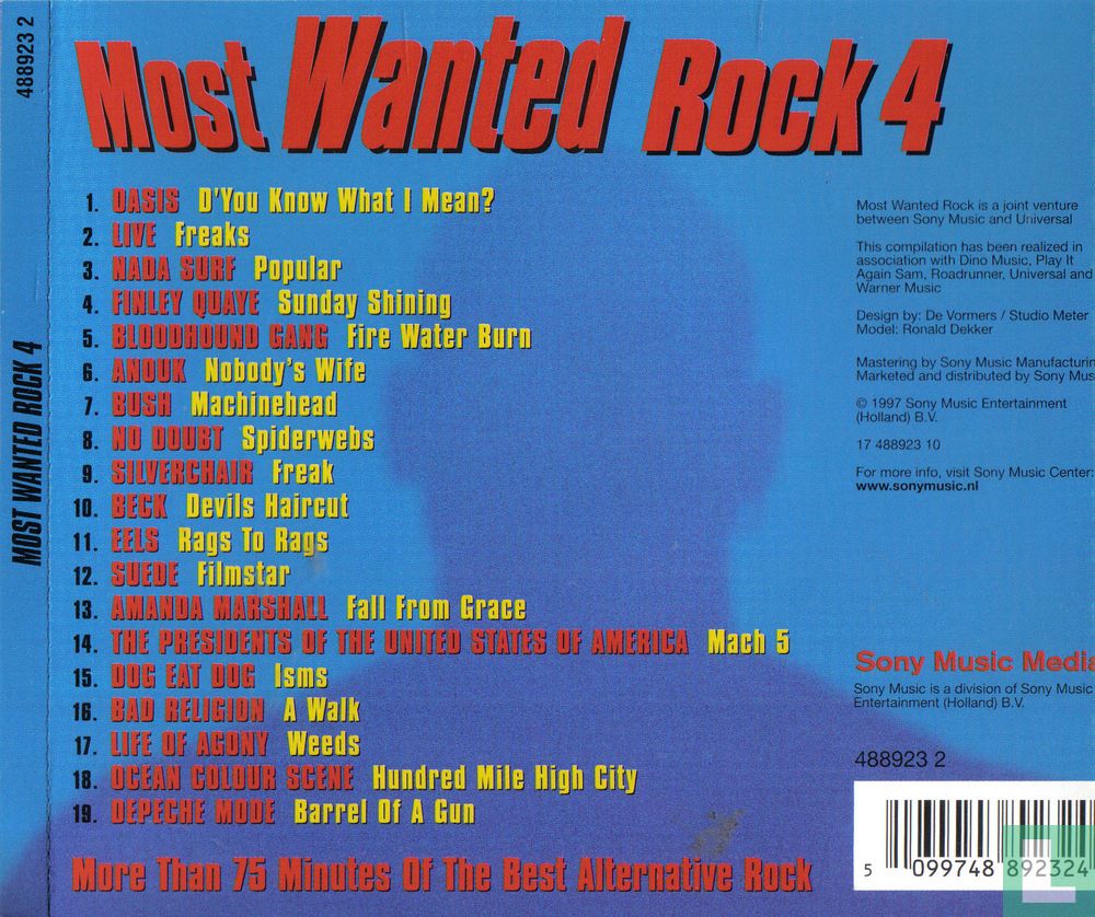 Most wanted rock 4