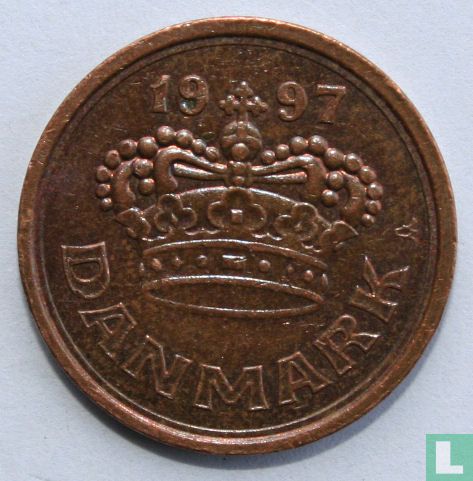 Denmark 25 øre 1997
