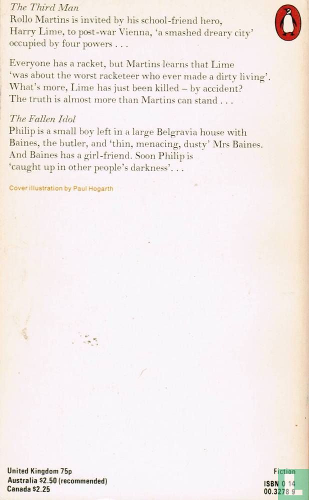 The Third Man & The Fallen Idol