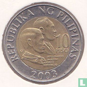 Philippines 10 piso 2003