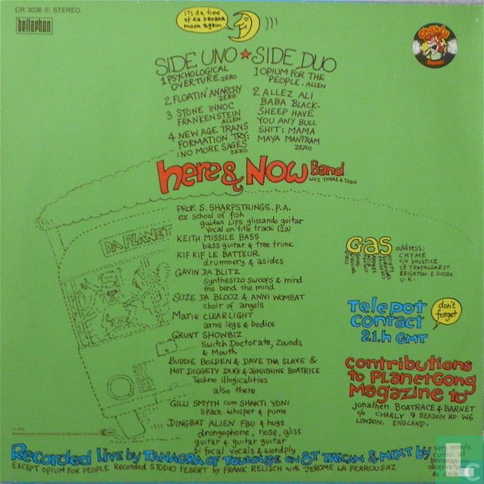 Live Floating anarchy 1977