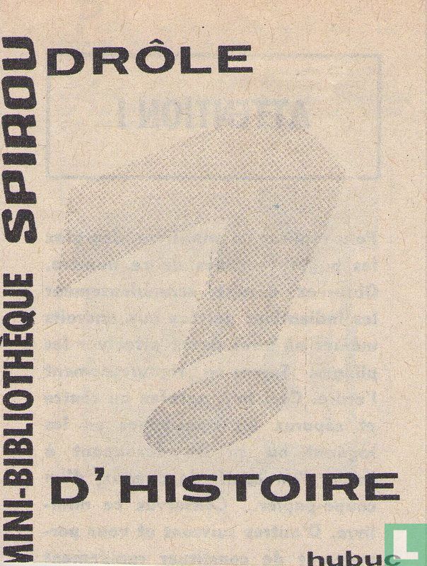 Drôle d'histoire