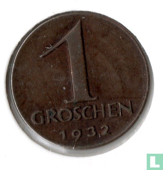 Austria 1 groschen 1932