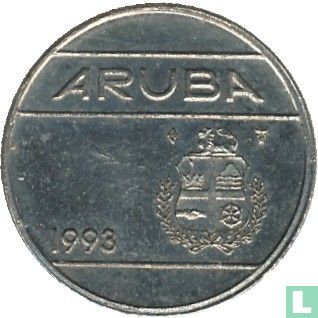 Aruba 25 Cent 1993