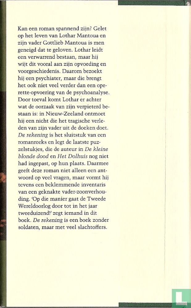 De rekening