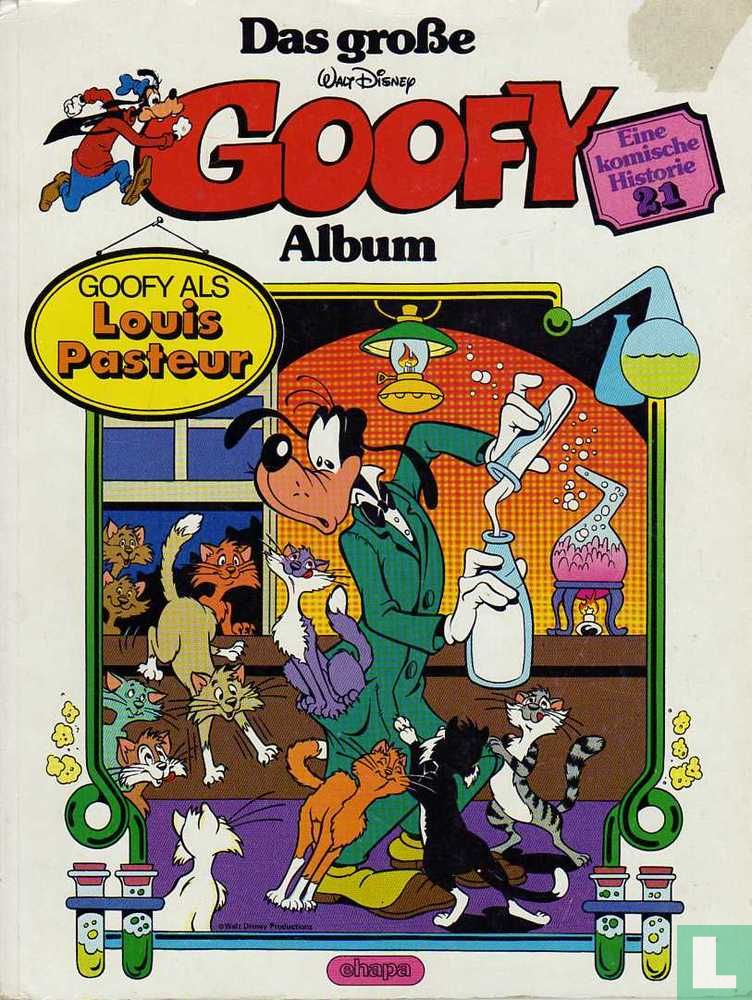 Goofy als Louis Pasteur