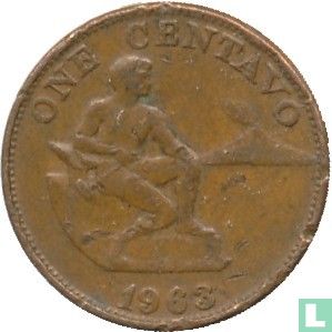 Philippines 1 centavo 1963