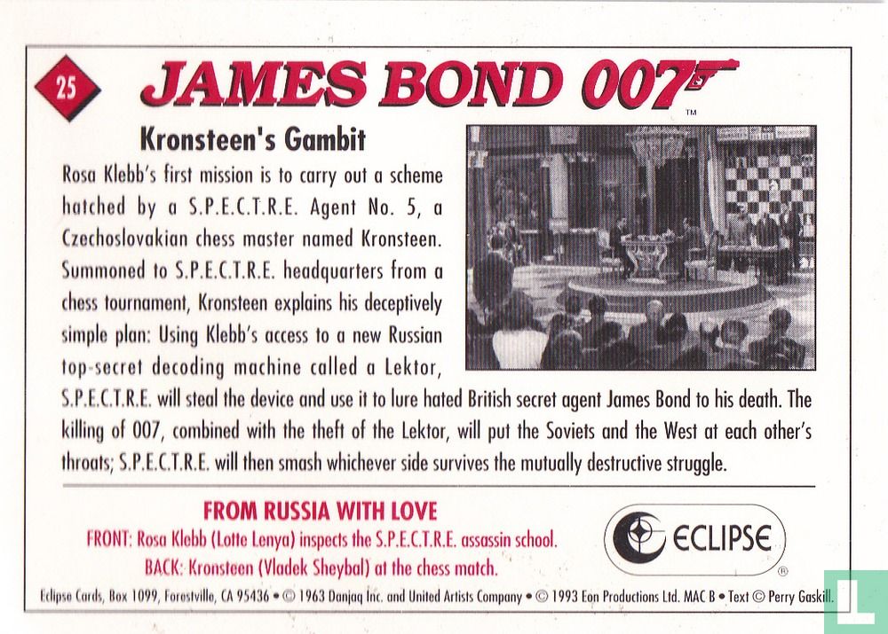 Kronsteen's gambit