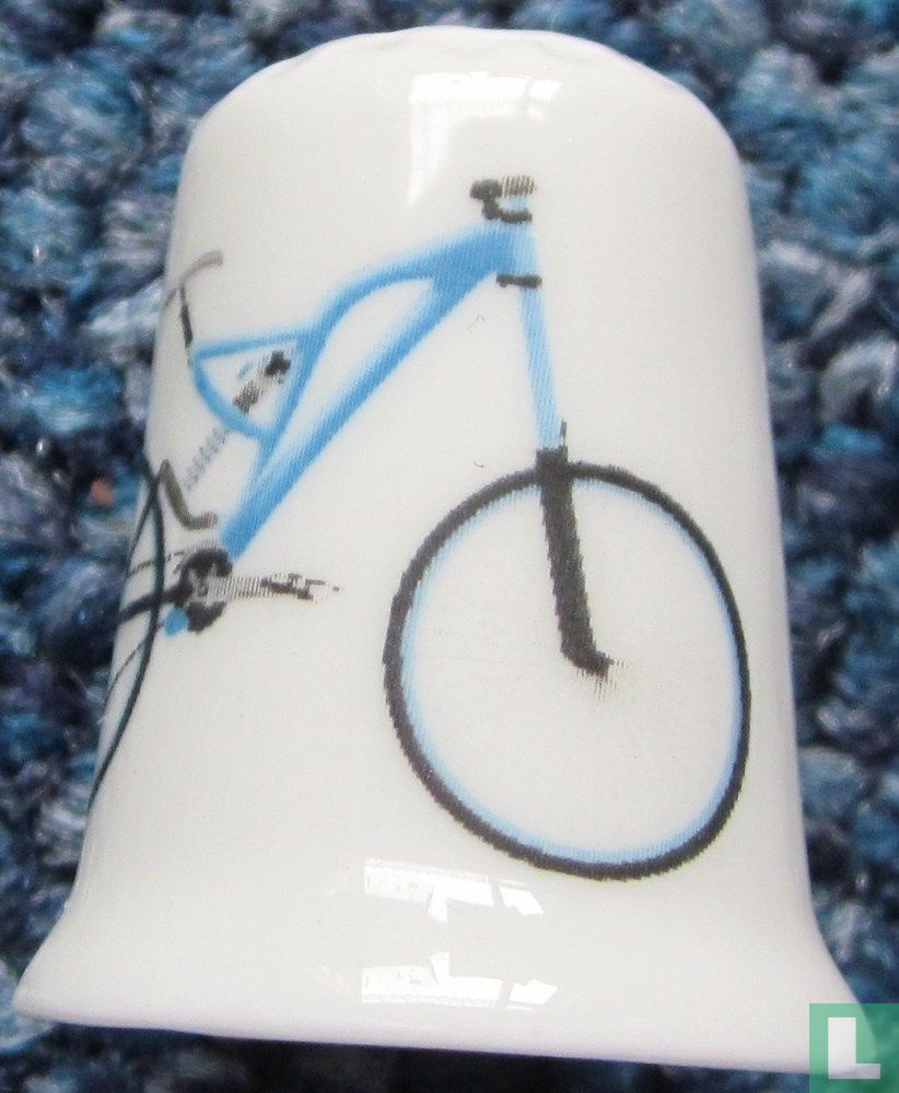 [Blauwe fiets]