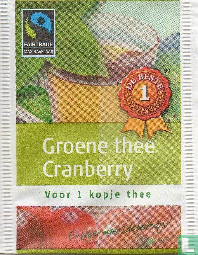 Groene thee Cranberry