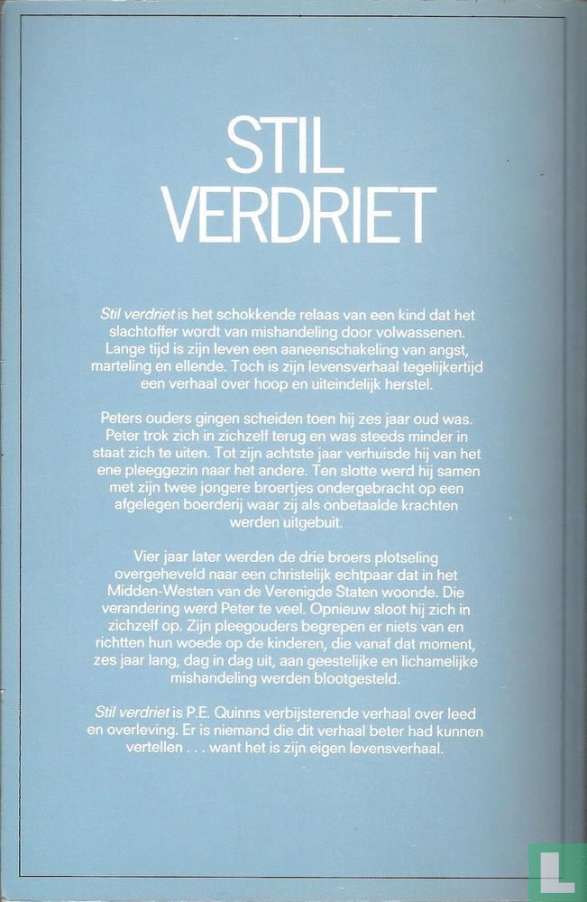 Stil verdriet