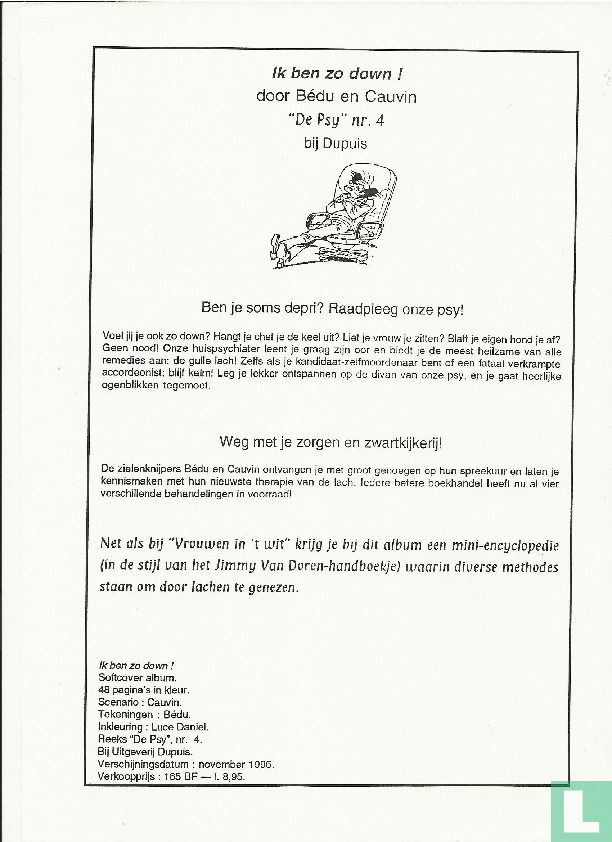 Ik ben down !