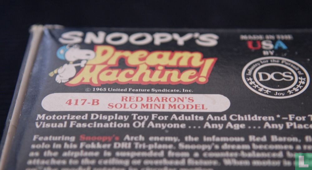 Snoopy's dream machine