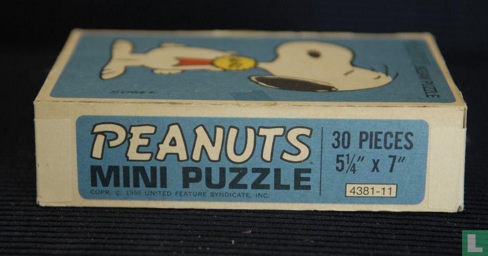 Peanuts mini puzzle Snoopy
