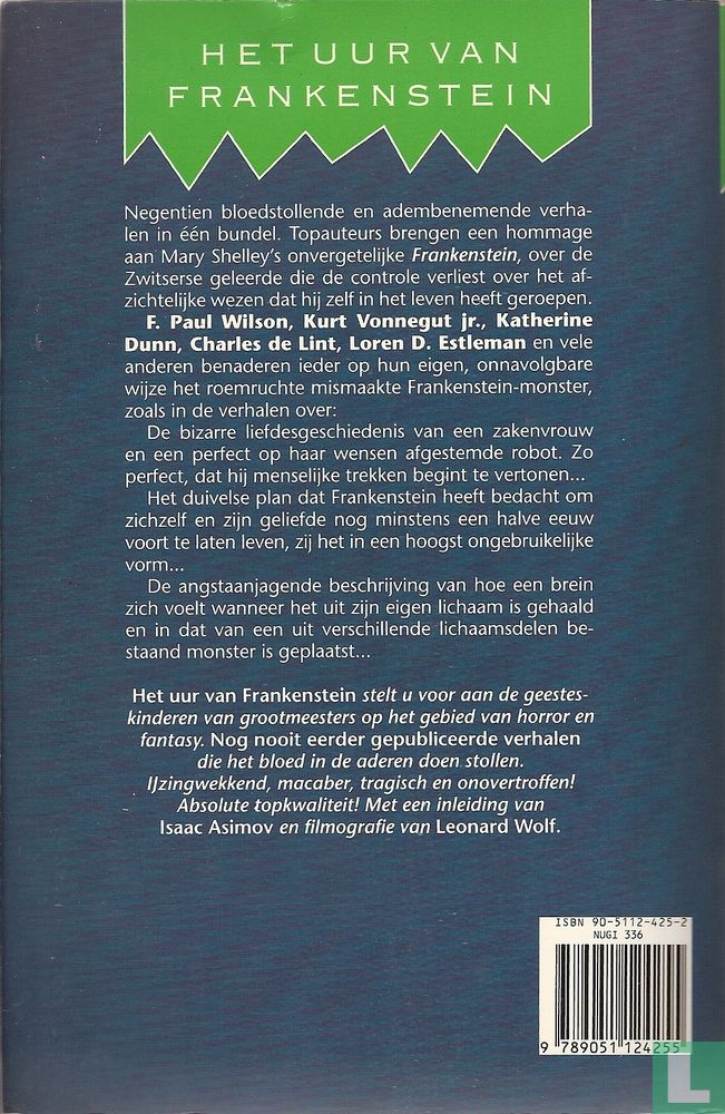 Het uur van Frankenstein