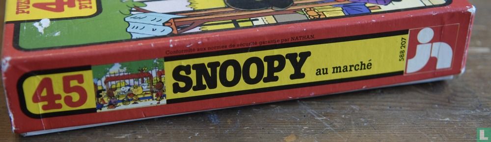 Snoopy au marche