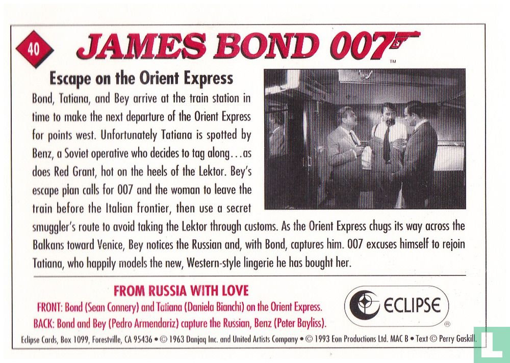 Escape on the Orient Express